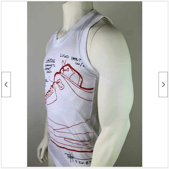 Nike Air Jordan AJ III 3 Retro Mesh Jersey White Size Small - Picture 5 of 8